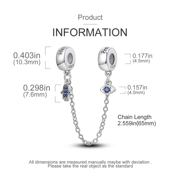 Planet Gates KTC417 Silver Clasp 925 Sterling Silver CZ pave Clip Charms Daisy Beads Stopper Safety Chain fit Original Bangle Bracelet Jewelry Clip