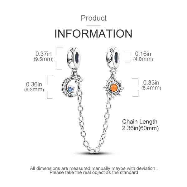 Planet Gates KTC417 Silver Clasp 925 Sterling Silver CZ pave Clip Charms Daisy Beads Stopper Safety Chain fit Original Bangle Bracelet Jewelry Clip