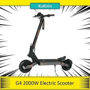 Planet Gates KuKirin G4 KuKirin G4 Electric Scooter with 2000W Motor, 20Ah Battery, 75km Range, 70km/h Max Speed,11" Tire Off-Road Escooter,Cool Light