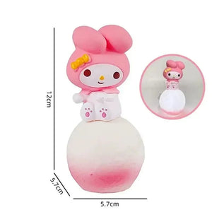 Planet Gates Kuromi Sanrio Hello Kitty Night Light Luminous Children's Toy Bedside Lamp Anime Cartoon Kuromi Cinnamoroll Cute Children's Gift Gift