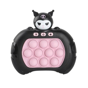 Planet Gates Kuromi With box Lilo & Stitch Quick Push Game Pop Up Fidget Bubble Electronic Pop it Pro Game Light AntiStress Toys For Adult Kids Gift With Box