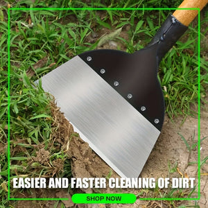 Planet Gates L 1pc, Garden Cleaning Blade, Wall Cleaning, Ground Cleaning, Sharp Blade, Heavy Duty Carbon Steel Garden Hand Shovel With Ergonomic Grip, Garden Shovel, Lawn And Yard Tools