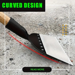 Planet Gates L 1pc, Garden Cleaning Blade, Wall Cleaning, Ground Cleaning, Sharp Blade, Heavy Duty Carbon Steel Garden Hand Shovel With Ergonomic Grip, Garden Shovel, Lawn And Yard Tools