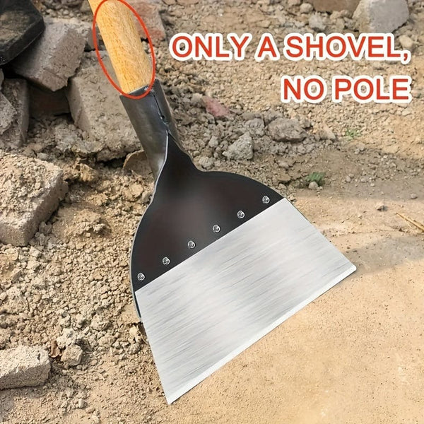 Planet Gates L 1pc, Garden Cleaning Blade, Wall Cleaning, Ground Cleaning, Sharp Blade, Heavy Duty Carbon Steel Garden Hand Shovel With Ergonomic Grip, Garden Shovel, Lawn And Yard Tools