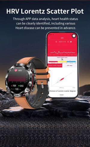 Planet Gates L / Black Mesh Belt New Healthy Blood Lipids Uric Acid Blood Sugar Smart Watch Men ECG+PPG Fitness Tracker Clock Bluetooth Call Sports Smartwatch