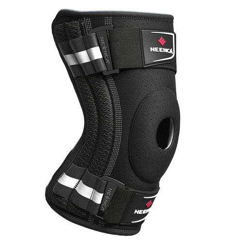 Planet Gates L / Black NEENCA Knee Brace for Knee Pain Knee Support with Side Stabilizers Men&Women Arthritis Meniscus Tear ACL PCL Runner Sports