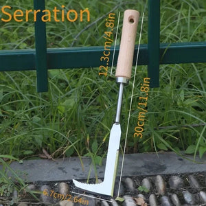 Planet Gates L-shaped Garden Weeding Tool Weeding Puller Manual Crack Weeder Weed Extractor Removal Agricultural Bonsai Supplies Hand Tool