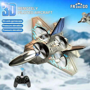 Planet Gates L0712 RC Plane 2.4G Remote Control Aircraft Gravity Sensing Helicopter Glider with Light EPP Foam Fighters for Boys Children