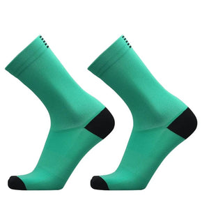 Planet Gates L14-4 pairs Professional Competition Cycling Socks Men Women Sport Riding Socks Mesh Basketball Badminton Racing Socks Calcetines Ciclismo