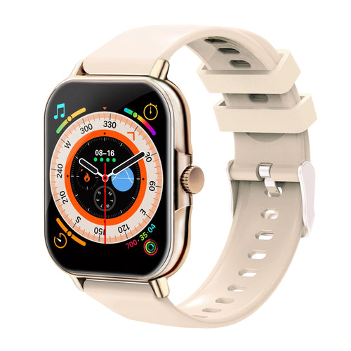 Planet Gates L21-Golden Smart Watch, Wireless Call/Dial, Multi Sport Mode, Multiple APP Reminders, Suitable for Every Friend, Compatible with IPhone/And