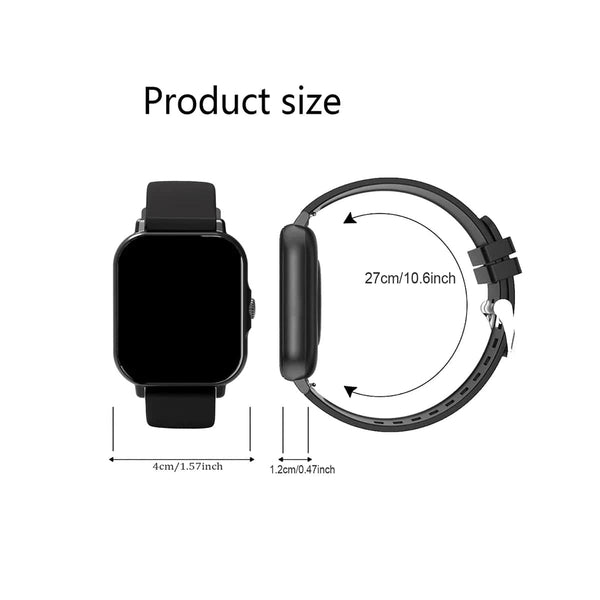 Planet Gates L21-Golden Smart Watch, Wireless Call/Dial, Multi Sport Mode, Multiple APP Reminders, Suitable for Every Friend, Compatible with IPhone/And