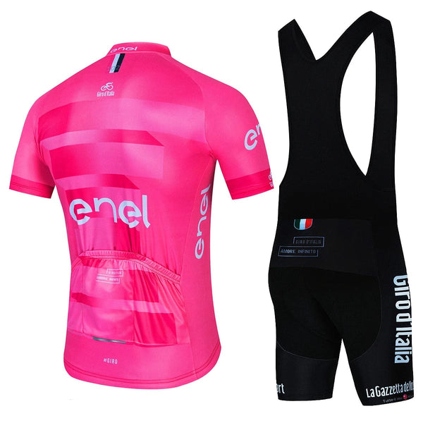 Planet Gates LA-23-X15H / XXL Tour De Giro D'ITALIA Cycling Jersey Set Men's Short Sleeve Mountain Uniform Ropa Ciclismo Cycling Maillot Cycling Clothing Suit