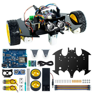 Planet Gates LAFVIN 2WD Smart Robot Car Chassis Kit for Arduino Project DIY Electronic Educational Automation Robot Car
