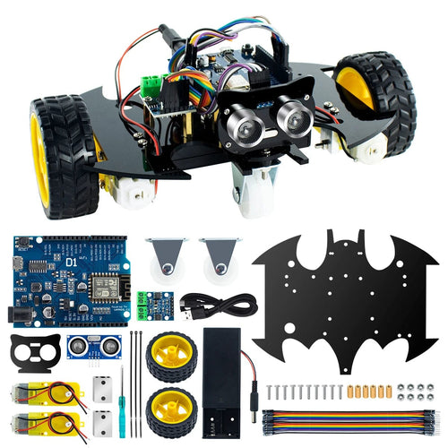 Planet Gates LAFVIN 2WD Smart Robot Car Chassis Kit for Arduino Project DIY Electronic Educational Automation Robot Car