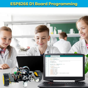 Planet Gates LAFVIN 2WD Smart Robot Car Chassis Kit for Arduino Project DIY Electronic Educational Automation Robot Car