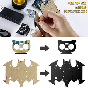 Planet Gates LAFVIN 2WD Smart Robot Car Chassis Kit for Arduino Project DIY Electronic Educational Automation Robot Car