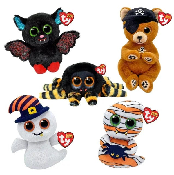 Planet Gates Lake Blue / 15cm Ty Beanie Nightcap White Ghost with Witches Cap Snowman Reaper 6" 15CM Plush Toy Children Christmas Animal Cartoon Doll Gift