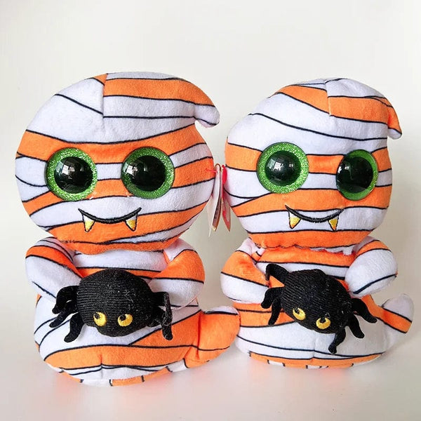 Planet Gates Lake Blue / 15cm Ty Beanie Nightcap White Ghost with Witches Cap Snowman Reaper 6" 15CM Plush Toy Children Christmas Animal Cartoon Doll Gift