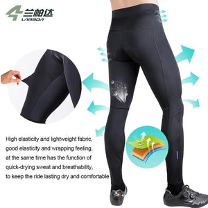 Planet Gates LAMEDA Cycling Pants Men PRO Bike Long Pants Cool Breathable Cycling Bib Pants Quick Dry Bike MTB Ride Tight Trousers