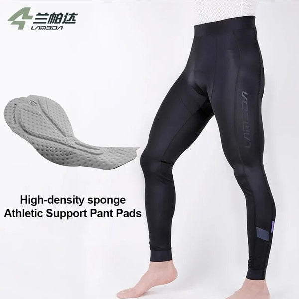 Planet Gates LAMEDA Cycling Pants Men PRO Bike Long Pants Cool Breathable Cycling Bib Pants Quick Dry Bike MTB Ride Tight Trousers