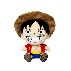 Planet Gates lanse qianba 2024 HoT 25cm One Piece Anime Figure Zoro Luffy Chopper Plush Toys Cute Cartoon Plushie Stuffed Dolls Pendant Kids Xmas Gifts