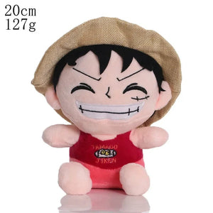 Planet Gates lanse qianba 2024 HoT 25cm One Piece Anime Figure Zoro Luffy Chopper Plush Toys Cute Cartoon Plushie Stuffed Dolls Pendant Kids Xmas Gifts