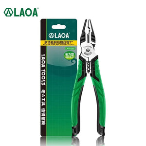 Planet Gates LAOA Multifunction Wire Stripper Diagonal Pliers Wire Cutter Long Nose Pliers Side Cutter Cable Shears Electrician Hand Tools