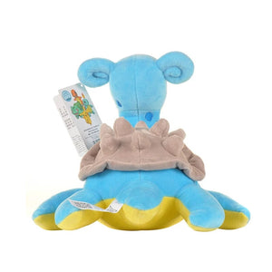 Planet Gates Lapras / 25cm l 9.8inch Kawaii Pokemon Lapras Stuffed Toys Cartoon Cute Water Sprit Plush Dolls Throw Pillow Birthday Gift  For Kids Friends Boys