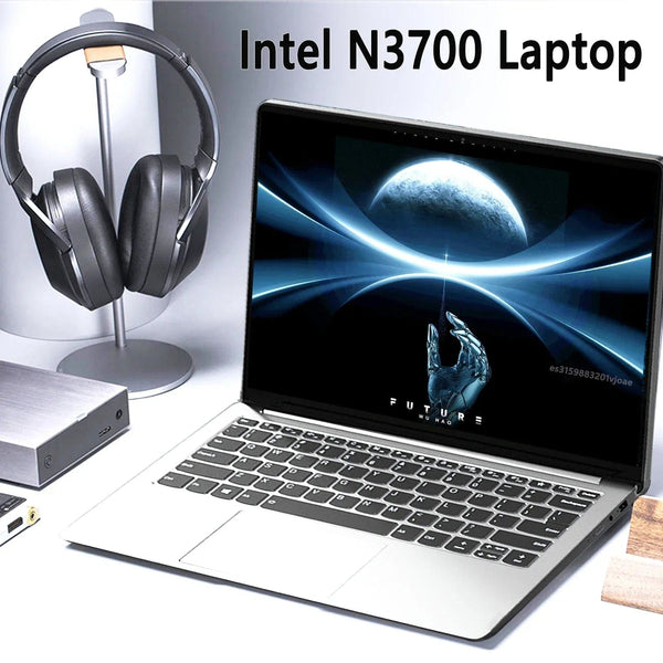 Planet Gates Laptop Intel Pentium N3700 16GB RAM 1024GB SSD Notebook 1920*1080 Resolution Windows 11 Unlock Computer Office Study gamer PC