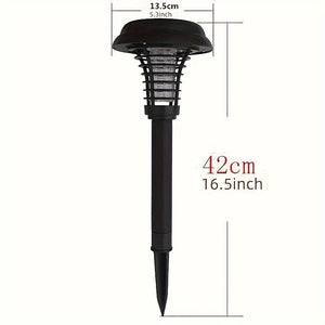 Planet Gates Large Mosquito Killer Lamp 1pcs 1/2pcs, Outdoor Solar Mosquito Repellent Lamp, Solar Lawn Lamp, Park Lawn, Courtyard Road, Insect Repellent And Mosquito Repellent