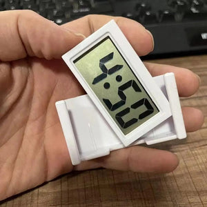 Planet Gates Large Screen Home Digital Display Car Clock Paste Electronic Mini Car Electronic Clock Automotive Supplies Simple Type