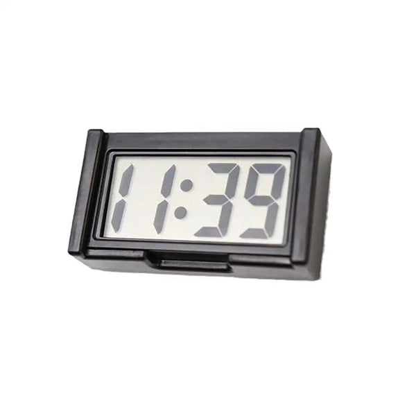 Planet Gates Large Screen Home Digital Display Car Clock Paste Electronic Mini Car Electronic Clock Automotive Supplies Simple Type