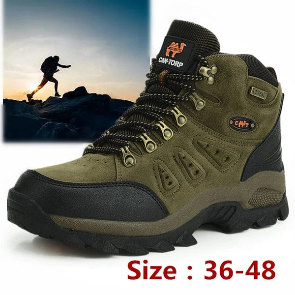 Planet Gates Large Size 48 Hiking Boots Men Summer Winter Outdoor Warm Fur Non Slip Fashion Women Footwear Boys Outdoor Work Ankle Boot Fall