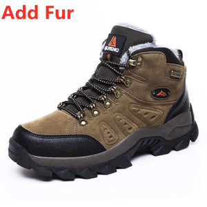 Planet Gates Large Size 48 Hiking Boots Men Summer Winter Outdoor Warm Fur Non Slip Fashion Women Footwear Boys Outdoor Work Ankle Boot Fall