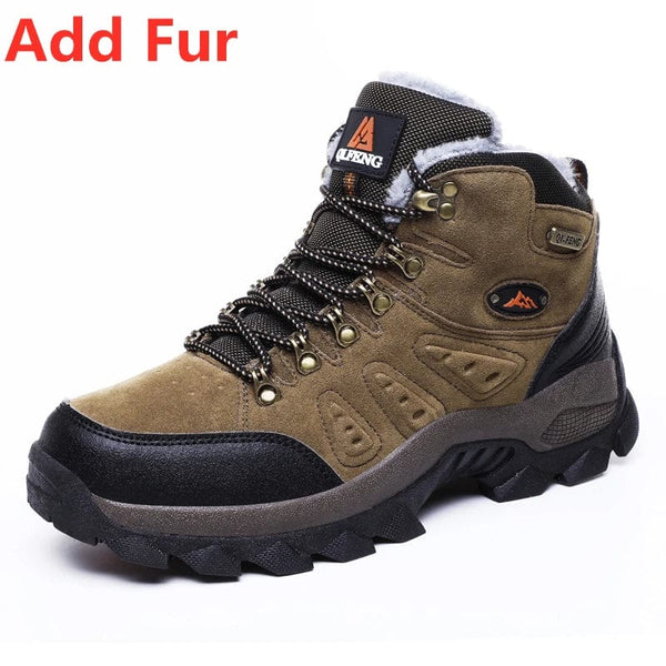 Planet Gates Large Size 48 Hiking Boots Men Summer Winter Outdoor Warm Fur Non Slip Fashion Women Footwear Boys Outdoor Work Ankle Boot Fall