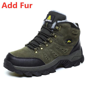 Planet Gates Large Size 48 Hiking Boots Men Summer Winter Outdoor Warm Fur Non Slip Fashion Women Footwear Boys Outdoor Work Ankle Boot Fall