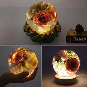 Planet Gates Large Sphere Resin Molds,Crystal Ball Silicone Resin Molds for Flowers Preservation,Seamless Orb Epoxy Resin Molds