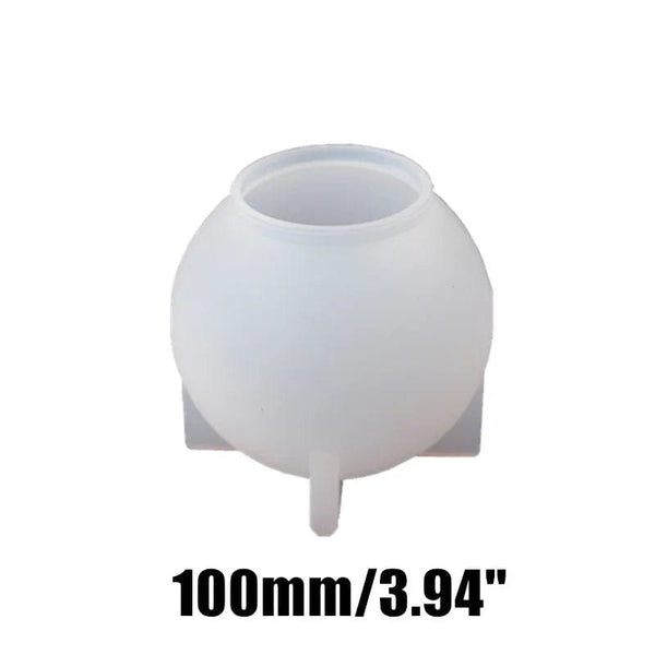 Planet Gates Large Sphere Resin Molds,Crystal Ball Silicone Resin Molds for Flowers Preservation,Seamless Orb Epoxy Resin Molds