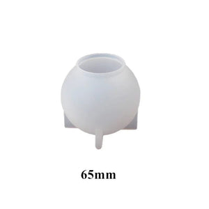 Planet Gates Large Sphere Resin Molds,Crystal Ball Silicone Resin Molds for Flowers Preservation,Seamless Orb Epoxy Resin Molds