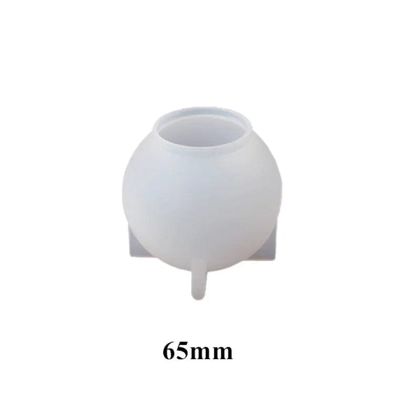 Planet Gates Large Sphere Resin Molds,Crystal Ball Silicone Resin Molds for Flowers Preservation,Seamless Orb Epoxy Resin Molds