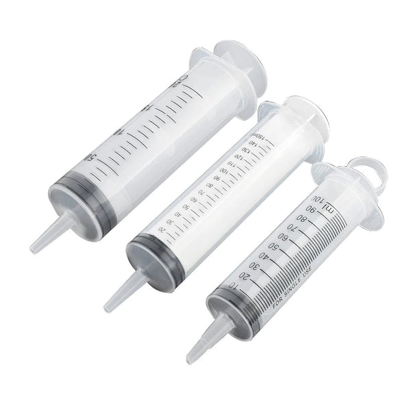 Planet Gates Large Syringe 100ml-550ml With 100cm Hose Measuring Reusable Injector For Pet Feeding Oil Water Drain Fluid Nutrient Big Syringe