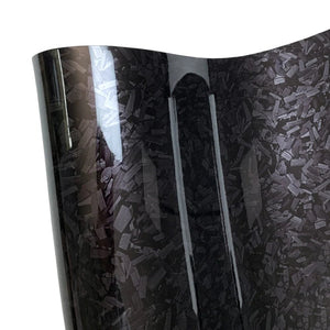 Planet Gates Laser Carbon Silver / 50cmx300cm Carbon Fiber Film Glossy Black Car Body Film Forged Carbon Fiber Vinyl Wrap Film Self Adhesive Decal Sticker for Car Accessories