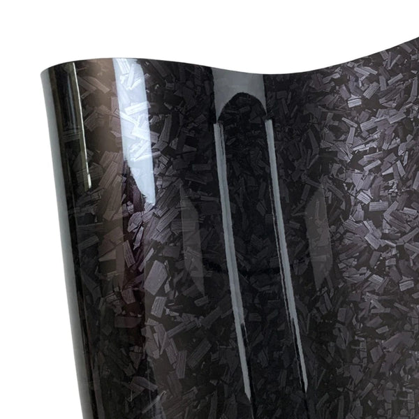 Planet Gates Laser Carbon Silver / 50cmx300cm Carbon Fiber Film Glossy Black Car Body Film Forged Carbon Fiber Vinyl Wrap Film Self Adhesive Decal Sticker for Car Accessories