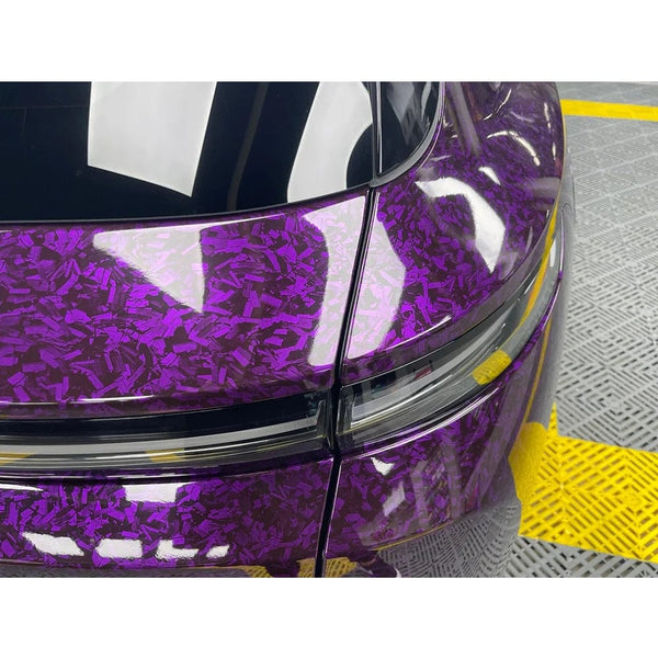 Planet Gates Laser Carbon Silver / 50cmx300cm Carbon Fiber Film Glossy Black Car Body Film Forged Carbon Fiber Vinyl Wrap Film Self Adhesive Decal Sticker for Car Accessories
