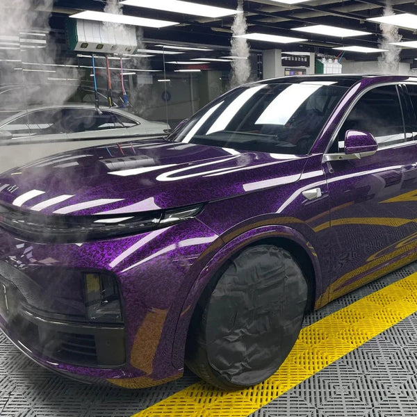Planet Gates Laser Carbon Silver / 50cmx300cm Carbon Fiber Film Glossy Black Car Body Film Forged Carbon Fiber Vinyl Wrap Film Self Adhesive Decal Sticker for Car Accessories