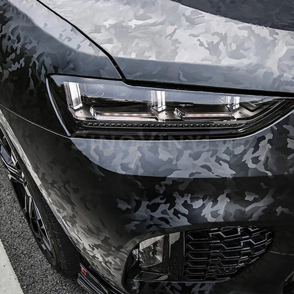 Planet Gates Laser Carbon Silver / 50cmx300cm Carbon Fiber Film Glossy Black Car Body Film Forged Carbon Fiber Vinyl Wrap Film Self Adhesive Decal Sticker for Car Accessories