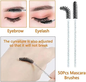 Planet Gates Lash Fan Eyelash Extension Supplies with USB Mini Portable Eyelash Dryer Shampoo Brush Mascara Brushes Plastic Wash Bottle