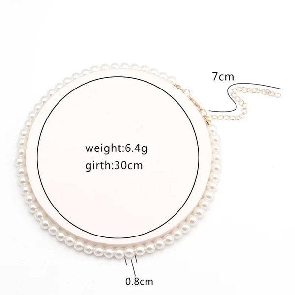 Planet Gates LATS Beads Women's Neck Chain Kpop Pearl Choker Necklace Gold Color Goth Chocker Jewelry Pendant Necklaces 2022 Collar for Girl