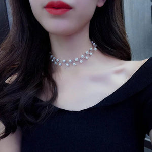 Planet Gates LATS Beads Women's Neck Chain Kpop Pearl Choker Necklace Gold Color Goth Chocker Jewelry Pendant Necklaces 2022 Collar for Girl