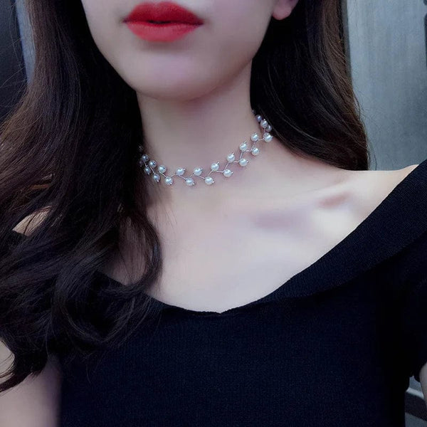 Planet Gates LATS Beads Women's Neck Chain Kpop Pearl Choker Necklace Gold Color Goth Chocker Jewelry Pendant Necklaces 2022 Collar for Girl